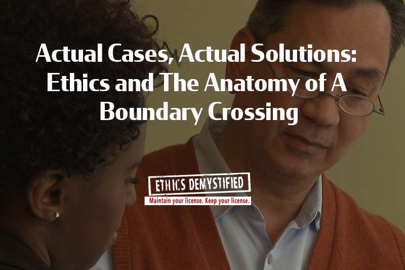 Therapist ethics continuing ed